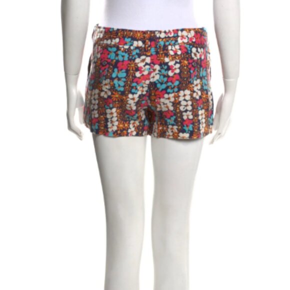 Tory Burch Printed Mini Shorts Size: S | US 4 - Picture 3 of 3